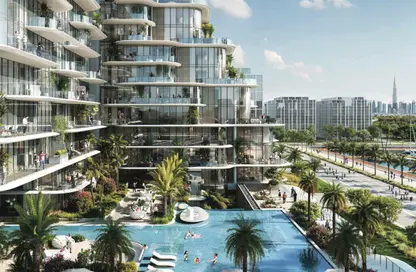 Apartment - 1 Bedroom - 2 Bathrooms for sale in Cotier House 2 - Dubai Islands - Dubai