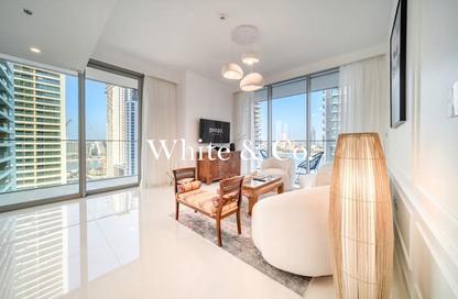 Apartment - 2 - 2 for rent in Beach Isle Tower 2 - Beach Isle - Emaar Beachfront - Dubai Harbour - Dubai