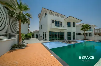 Villa - 6 Bedrooms - 6 Bathrooms for rent in Garden Homes Frond M - Garden Homes - Palm Jumeirah - Dubai