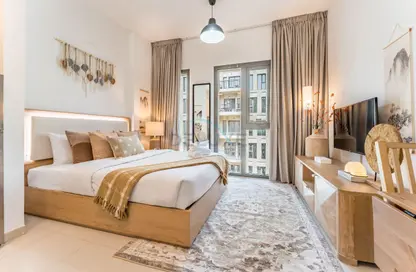 Apartment - Studio - 1 Bathroom for rent in Hayat Boulevard 1A - Hayat Boulevard 1 - Hayat Boulevard - Town Square - Dubai