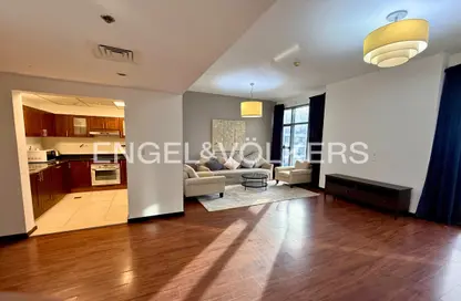 شقة - غرفة نوم - 2 حمامات للايجار في ابراج جرين ليك - (JLT) مجمع S - أبراج بحيرات الجميرا - دبي