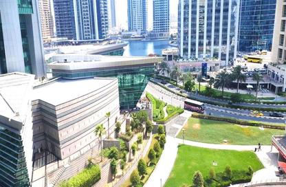 Apartment - Studio - 1 Bathroom for rent in Lake Terrace - JLT Cluster D - Jumeirah Lake Towers - Dubai