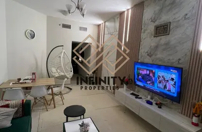 شقة - 2 غرف نوم - 2 حمامات للبيع في جلف تاور - مدينة الإمارات - عجمان