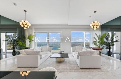 Apartment - 3 Bedrooms - 5 Bathrooms for sale in Grand Bleu Tower 2 - EMAAR Beachfront - Dubai Harbour - Dubai