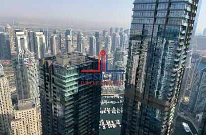 Apartment - 2 - 2 for rent in The Torch - Dubai Marina - Dubai