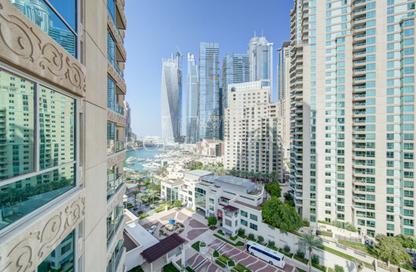 Apartment - 4 Bedrooms - 5 Bathrooms for rent in Al Mesk Tower - Dubai Marina Towers - Dubai Marina - Dubai