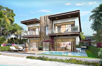 Townhouse - 5 Bedrooms - 4 Bathrooms for sale in Nice - Damac Lagoons - Dubai