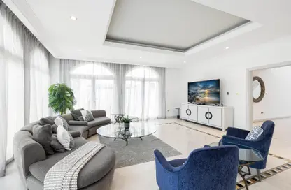 Villa - 5 Bedrooms - 6 Bathrooms for rent in Garden Homes Frond O - Garden Homes - Palm Jumeirah - Dubai