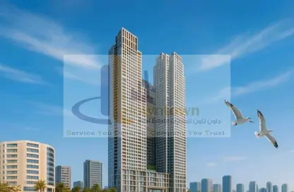 شقة - غرفة نوم - 2 حمامات للبيع في مساكن كورنيش عجمان - طريق كورنيش عجمان - عجمان