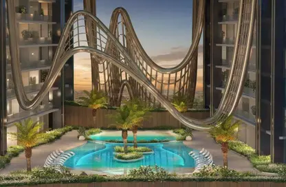 شقة - 2 غرف نوم - 2 حمامات للبيع في سكاي هيلز ريزيدنسز 2 - سكاي هيلز ريسيدنزيس - حديقة دبي العلميه - دبي