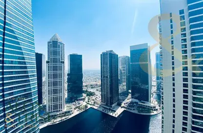 شقة - غرفة نوم - 2 حمامات للايجار في خور الجميرا 1 - (JLT) مجمع X - أبراج بحيرات الجميرا - دبي