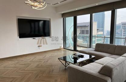 Apartment - 3 Bedrooms - 4 Bathrooms for sale in Silverene Tower A - Silverene - Dubai Marina - Dubai