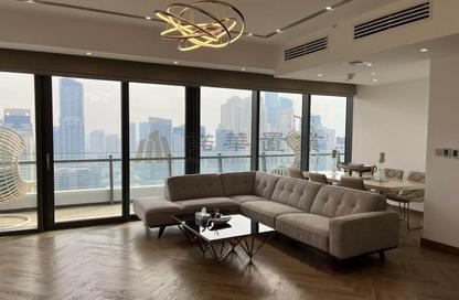 Apartment - 3 Bedrooms - 4 Bathrooms for sale in Silverene Tower A - Silverene - Dubai Marina - Dubai