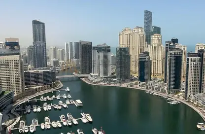 Apartment - 3 Bedrooms - 4 Bathrooms for sale in Silverene Tower A - Silverene - Dubai Marina - Dubai