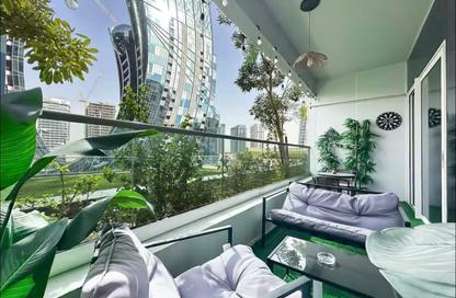 Apartment - 1 - 1 for rent in Vera Residences - Business Bay - Dubai