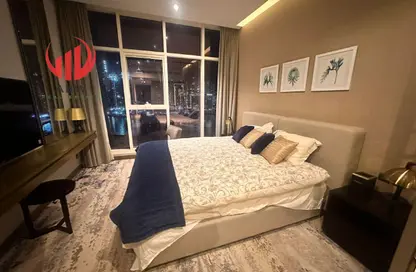 Apartment - 1 Bathroom for rent in Damac Maison Prive A - Damac Maison Prive - Business Bay - Dubai