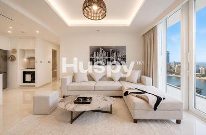 Apartment - 1 Bedroom - 1 Bathroom for sale in Palace Beach Residence Tower 1 - Palace Beach Residence - Emaar Beachfront - Dubai Harbour - Dubai