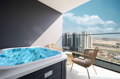 Apartment - Studio - 1 for rent in Trillionaire Residences - Business Bay - Dubai