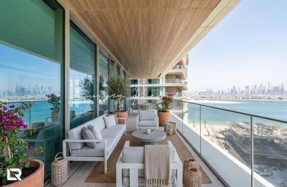 Apartment - 3 Bedrooms - 4 Bathrooms for rent in Serenia Living Tower 2 - Serenia Living - Palm Jumeirah - Dubai