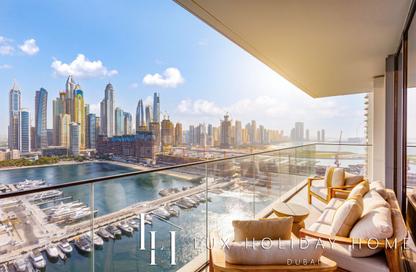 Apartment - 3 - 3 for rent in Beach Mansion Tower 1 - Beach Mansion - Emaar Beachfront - Dubai Harbour - Dubai
