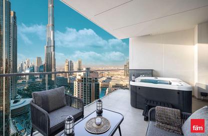 Apartment - 3 Bedrooms - 4 Bathrooms for rent in Act Two - Act Towers - Opera District - Downtown Dubai - Dubai