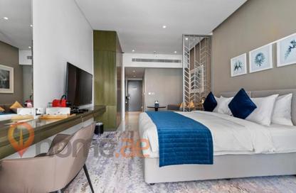Apartment - Studio - 1 for rent in Damac Maison Prive A - Damac Maison Prive - Business Bay - Dubai