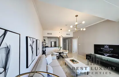 Apartment - 1 Bedroom - 2 Bathrooms for rent in Damac Heights - Dubai Marina - Dubai