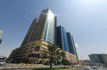 Apartment - 1 Bedroom - 2 Bathrooms for sale in Horizon Towers - Ajman Downtown - Ajman