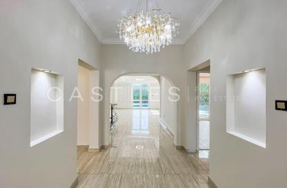 Villa - 5 - 6 for rent in Entertainment Foyer - Mediterranean Clusters - Jumeirah Islands - Dubai