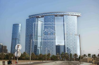 Apartment - 1 - 1 for rent in The Gate Tower 1 - Shams Abu Dhabi - Al Reem Island - Abu Dhabi