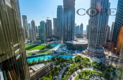 شقة - غرفة نوم - 2 حمامات للايجار في ذا ريزيدنس | برج خليفة - برج خليفة - وسط مدينة دبي - دبي