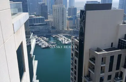 شقة - غرفة نوم - 2 حمامات للايجار في درة المرسى - دبي مارينا - دبي