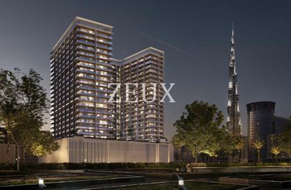 Apartment - 1 - 2 for rent in Binghatti Ghost - Dubai Healthcare City 2 - Al Jaddaf - Dubai