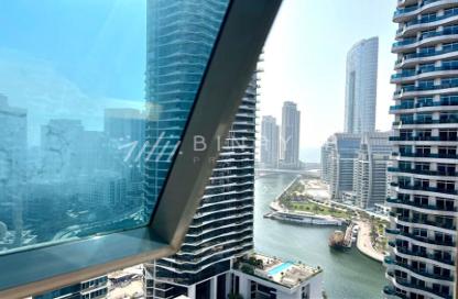 Apartment - Studio - 1 Bathroom for rent in Zumurud Tower - Dubai Marina - Dubai