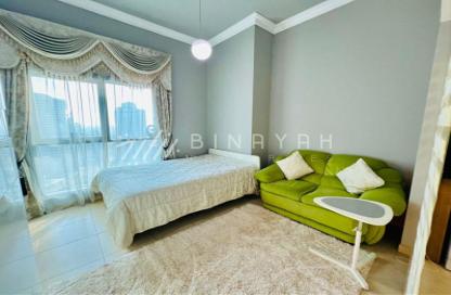 Apartment - Studio - 1 Bathroom for rent in Zumurud Tower - Dubai Marina - Dubai