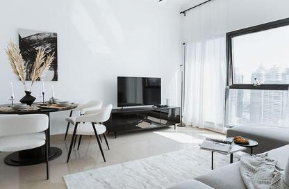 Apartment - 1 - 1 for rent in Time Place Tower - Dubai Marina - Dubai