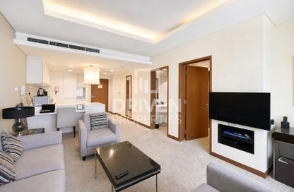 Apartment - 1 - 2 for rent in The Address Dubai Mall - Downtown Dubai - Dubai