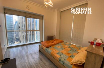 Apartment - 1 Bedroom - 2 Bathrooms for rent in MAG 214 - JLT Cluster R - Jumeirah Lake Towers - Dubai