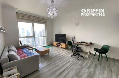 Apartment - 1 Bedroom - 2 Bathrooms for rent in MAG 214 - JLT Cluster R - Jumeirah Lake Towers - Dubai