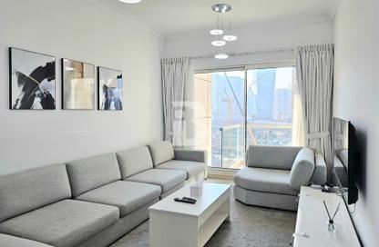 Apartment - 1 - 1 for rent in Mayfair Tower - Business Bay - Dubai