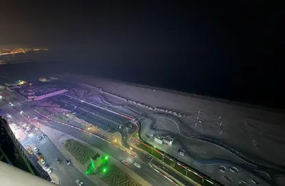 Apartment - 2 Bedrooms - 2 Bathrooms for rent in Ajman Corniche Residences - Ajman Corniche Road - Ajman