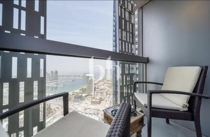 Apartment - 1 - 2 for rent in Cayan Tower - Dubai Marina - Dubai