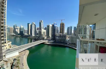 Apartment - 1 Bedroom - 2 Bathrooms for rent in Continental Tower - Dubai Marina - Dubai