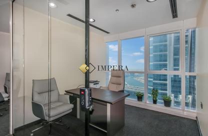 Office Space - Studio - 2 Bathrooms for rent in The Court Tower - Business Bay - Dubai