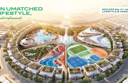Townhouse - 4 Bedrooms - 6 Bathrooms for sale in Greenz by Danube - Academic City - Dubai