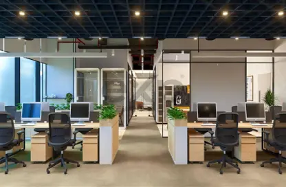Office Space - Studio - 1 Bathroom for rent in Emaar Business Park Building 3 - Emaar Business Park - Sheikh Zayed Road - Dubai