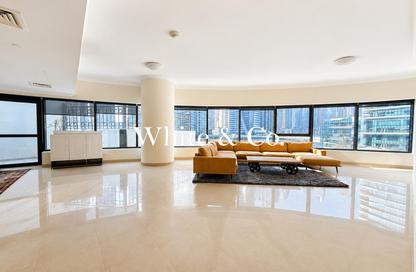 Apartment - 3 Bedrooms - 4 Bathrooms for rent in Time Place Tower - Dubai Marina - Dubai