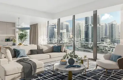 Apartment - 3 Bedrooms - 3 Bathrooms for sale in Marina Shores - Dubai Marina - Dubai