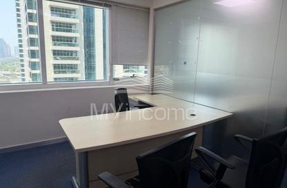 Office Space - Studio - 1 for rent in One Lake Plaza - JLT Cluster T - Jumeirah Lake Towers - Dubai