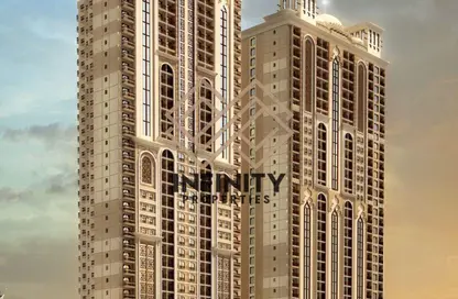 Apartment - 1 Bedroom - 2 Bathrooms for sale in Barajeel Towers - Al Rashidiya 1 - Al Rashidiya - Ajman